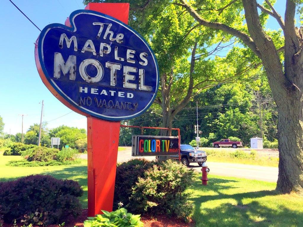 ساندسكاي Maples Motel المظهر الخارجي الصورة